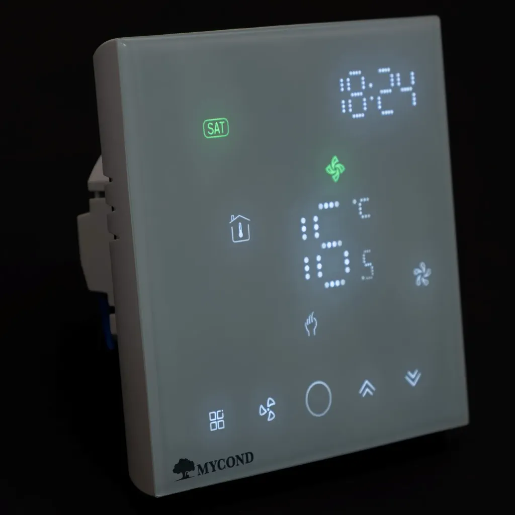Термостат My Cond белый, 0-10, 24В, Wi-Fi, "точки"